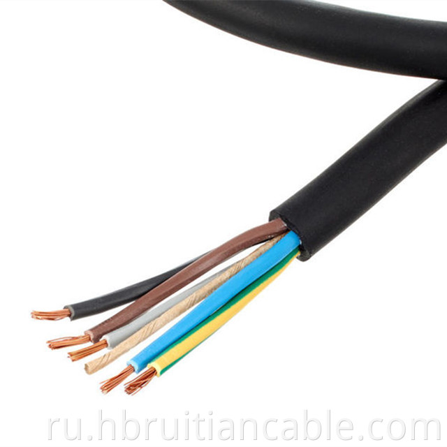 Rubber Insulated Sheathed Flexible Copper Cable